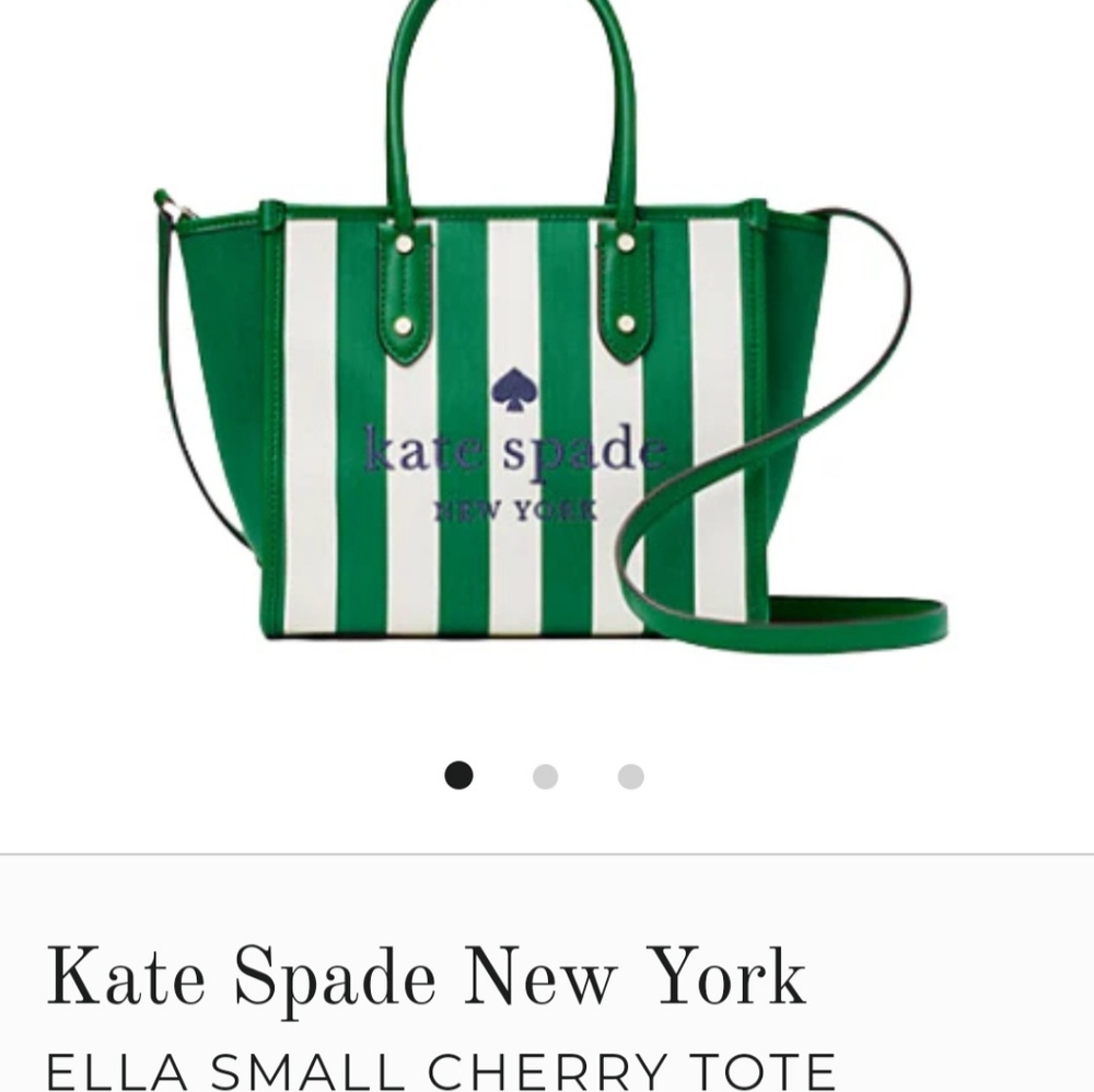 Kate Spade New York Ella's small cherry tote